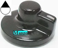 MANOPOLA D.8MM. B-M+1 MM. GAS