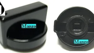 MANOPOLA D. 6MM. D+M+5MM.
