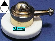 MANOPOLA D.6MM. B+M+4 MM.