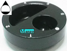 MANOPOLA D.6MM. A+M ELETTRICA
