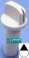 MANOPOLA D.6MM. B-M+40 MM.