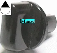 MANOPOLA D.8MM. B-M+23 MM. GAS