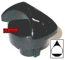 MANOPOLA D.8MM. A-M+13MM. EL
