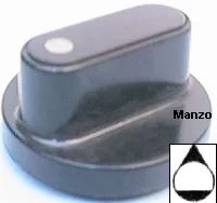 MANOPOLA D.6MM. A+M+4MM.