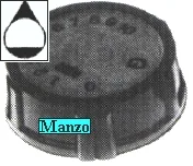 MANOPOLA D.6MM. A+M+2 MM.