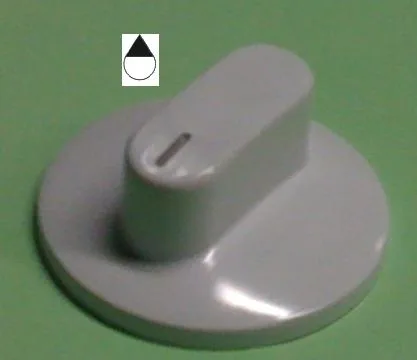 MANOPOLA D.6MM. B+M-2 MM.
