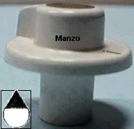 MANOPOLA D.8MM. B-M+19 MM.TERMOS.FG3