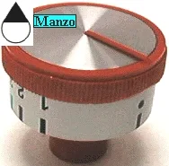 MANOPOLA D.6MM. B+M+19 MM. FORNO