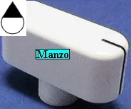MANOPOLA D.6MM. B+M+10 MM. ELETTRICA