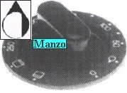 MANOPOLA D.6MM. D+M+5 MM. ELIMINATO