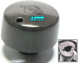 MANOPOLA D.6MM. B+M+12 MM. FORNO D39