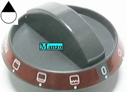 MANOPOLA D.6MM. B+M+12 MM.TERMOS.D57