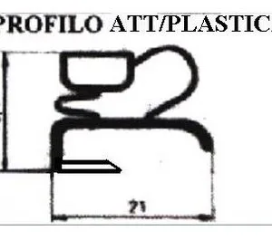 MAGNETICA 1178X530 SZ.A/PLAS.