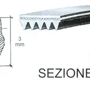 CINGHIA RIGATA 1238H VEDI.721243