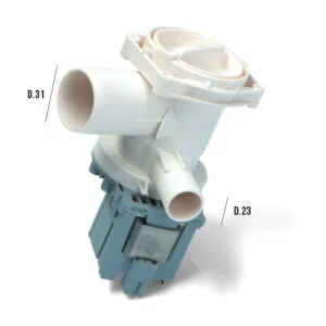 POMPA SCARICO 40/24 MAGN.2TUBI ASKOL