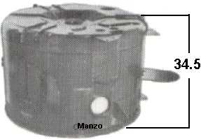 VASCA SMALTATA 863