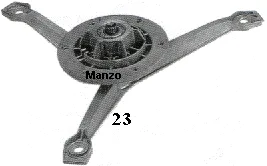 SUPPORTO CESTO COMPL.MOZZO 45 CM23