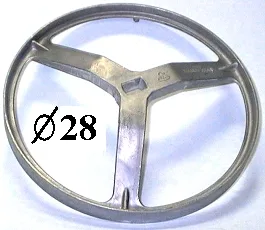 PULEGGIA CESTO X CINGHIA RIGAT D.21