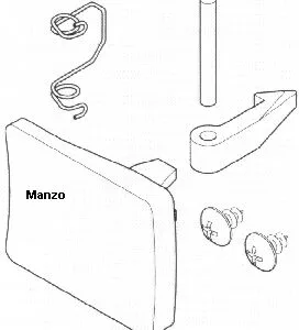 MANIGLIA OBLO'KIT 031 S/S ORIG