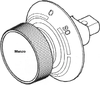 MANOPOLA TERMOSTATO EL