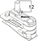213855.03TE - TERMOSTATO FERRO STIRO MILORD