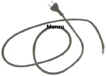 214883.00AV - CAVO ALIMENTAZIONE 3X1 2 MT. SPINA ITALIA