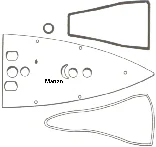 216430.00PO - GUARNIZIONE FERRO + PIASTRA + O-RING KIT