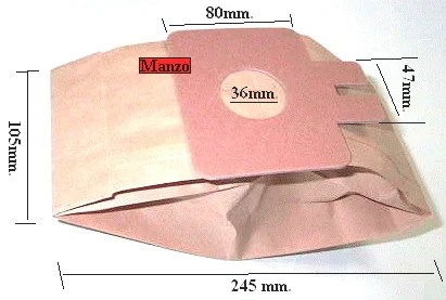 241648.00HO - SACCHETTI CARTA N 5+1 H54 TRILLY ORIG