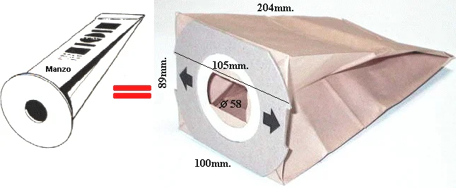 243581.00VT - SACCHETTI CARTA N 8