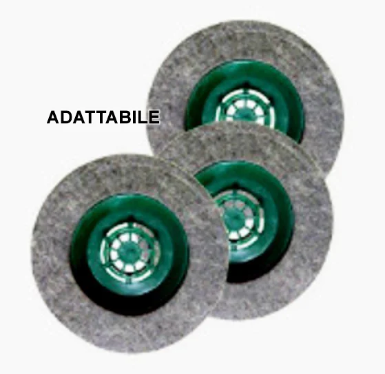 246635.00VK - SPAZZOLA FELTRO KIT 3PZ. PL510 ADATTABILE