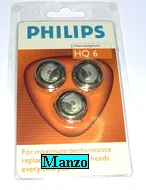 286061.03PS - TESTINA RASOIO HQ6 N° 3 QUADRA ACTION