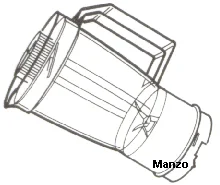 301460.03MX - BICCHIERE MASTER CHEF CON COPERCHIO