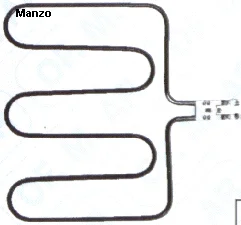 352006.00AV - RESISTENZA BISTECCHIERA 1550W