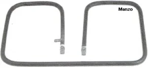 352481.03MX - RESIST.GRILL 1100W 238X143X15