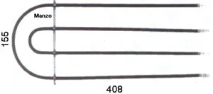 352982.00MX - RESISTENZA SFORNATUTTO 800+800W