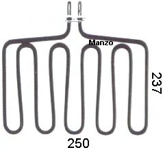 352985.00BI - RESISTENZA BISTECCHIERA 2000W