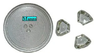 354252.00LG - PIATTO VETRO MICROONDE  &Oslash; 284MM.