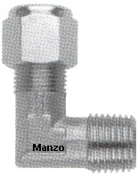 384455.00AV - RACCORDO ANGOLO M/M 10MB C/BICONO