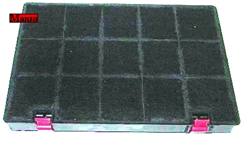 392612.03EK - FILTRO CARBONE 27X292X215 2 ATT.ROSSI