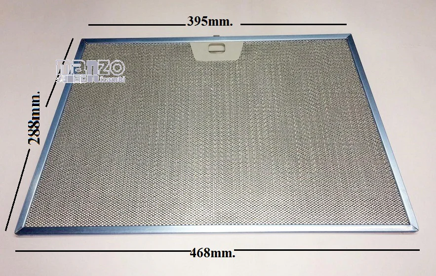 394612.00FB - FILTRO METALLICO 468/400X288 TRAPEZOID