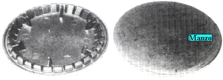 401002.33BP - SPARTIFIAMMA GRANDE SATINATO -  &Oslash; 88 (BRUCIATORE 414492)