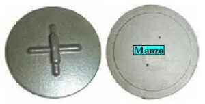 409617.99ZA - CAPPELLOTTO PICCOLO CON CROCE  &Oslash; 55