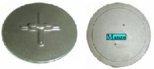 409621.99ZA - CAPPELLOTTO GRANDE CON CROCE INFOSSATA  &Oslash; 73 (BRUCIATORE 418796)