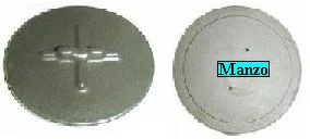 409622.99ZA - CAPPELLOTTO PICCOLO CON CROCE INFOSSATA  &Oslash; 57 (BRUCIATORE 418797)