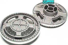 414310.00ME - BRUCIATORE DOPPIA CORONA  &Oslash; 125/55 (CAPPELLOTTO 400610)