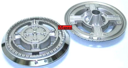 414324.00ME - BRUCIATORE DOPPIA CORONA 2F  &Oslash; 125/55 (CAPPELLOTTO 400610)