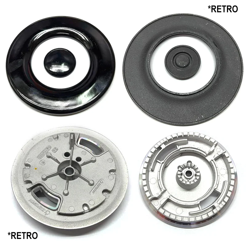 417055.03ON - BRUCIATORE TRIPLA CORONA 2 FORI + CAPPELLOTTO ESTERNO E INTERNO