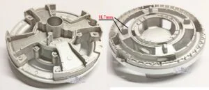 417063.00CY - BRUCIATORE TRIPLA CORONA 2FORI  &Oslash; 133/78 MONTA 406121