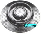 418122.00TG - BRUCIATORE PICCOLO CON TACCA  &Oslash; 50 (SPARTIFIAMMA 408406-408409)