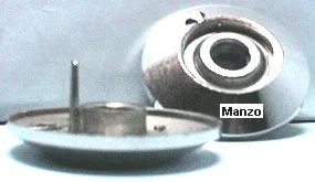 418139.00TG - BRUCIATORE PICCOLO CON PIOLINO 1FORO  &Oslash; 50 (SPARTIFIAMMA 408402 (KIT 411400)